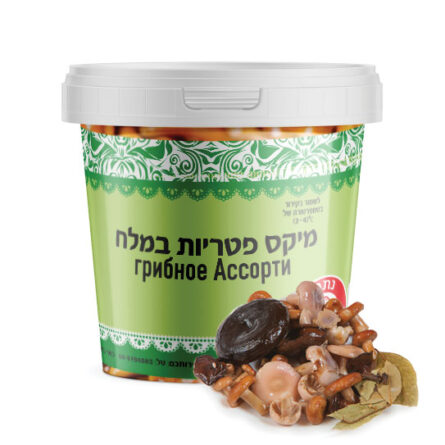 פטריות מיקס יחידה 300 ג משקל לאחר סינון