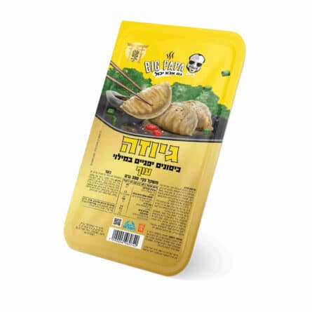 גיוזה -כיסונים יפניים במילוי בשר עוף (300 גרם)